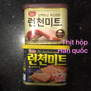 Thịt hộp spam Hàn quốc Dongwon/ Lotte Ok 340g cực ngon