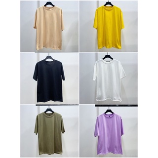 ÁO THUN TRƠN OVERSIZE ĐỦ MÀU UNISEX (16 Màu)