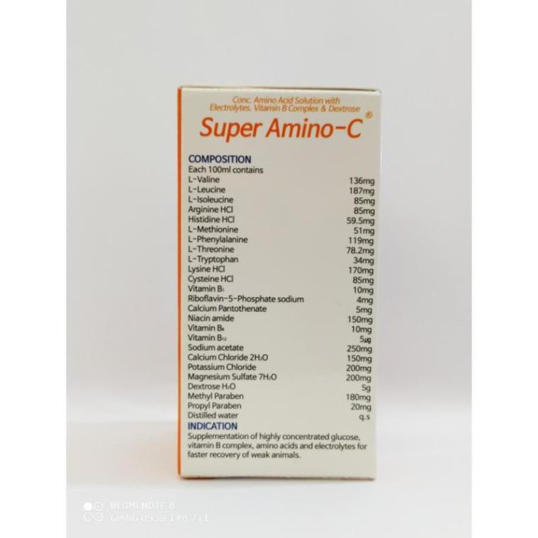 SUPER AMINO C CHAI 100ML