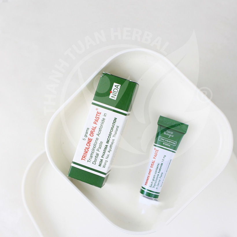 Kem Bôi Nhiệt Miệng Trinolone Oral Paste Thái Lan