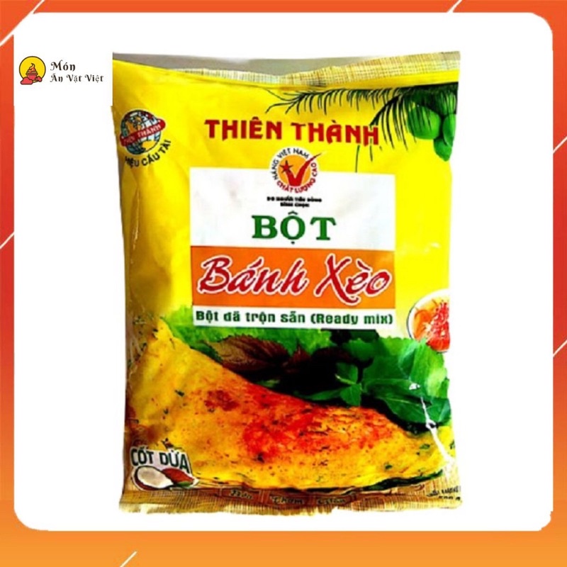 5 gói Bột bánh xèo cốt dừa Thiên Thành ( 500g x 5 )