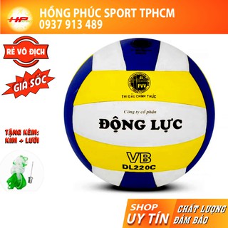 Bóng chuyền Động Lực DL220c - Quả banh bóng chuyền DL 220c tốt dùng trong thi đấu cho nam nữ chính hãng