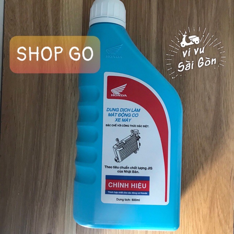 Dung Dịch Nước Làm Mát Xe Tay Ga Chính Hãng Honda 500ml || Pre Mix COOLANT Chính Hãng Honda