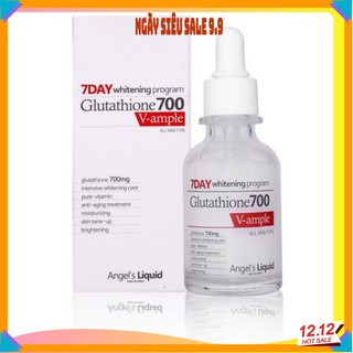 Serum Trắng Da 7Day Whitening Program Glutathione 700 V-Ample