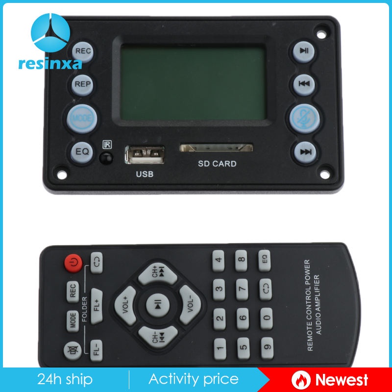 Bảng mạch giải mã âm thanh kỹ thuật số có thu âm DC 12V Bluetooth 4.0 APE FLAC WAV WMA MP3