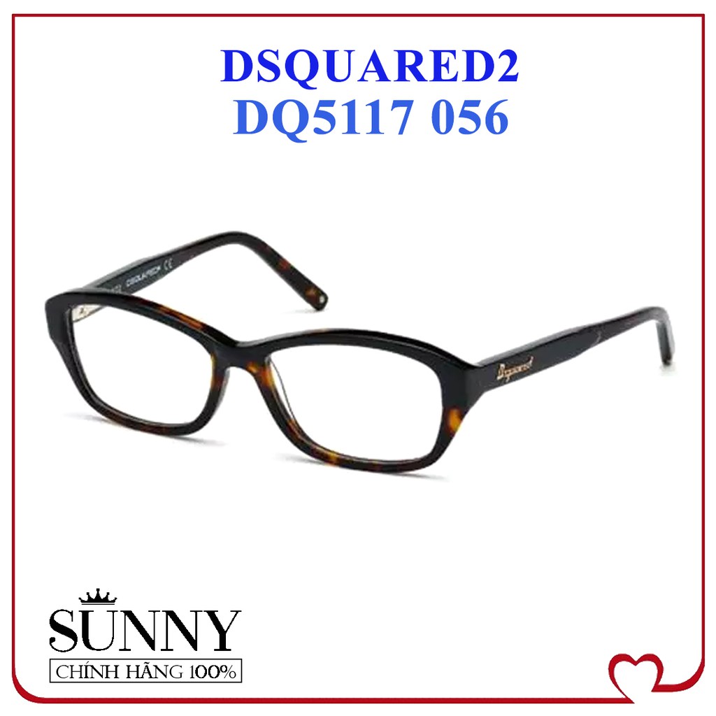 Gọng Kính Unisex Dsquared2 DQ5117