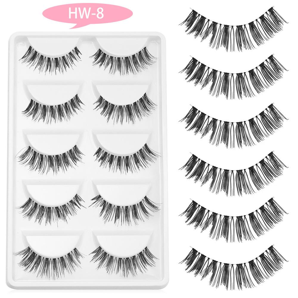 5 Cặp Lông Mi Giả Nối Dài Hàng Mới
