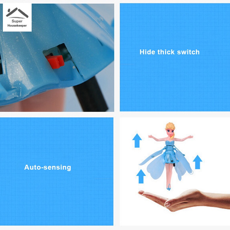 Máy bay đồ chơi hình công chúa Elsa