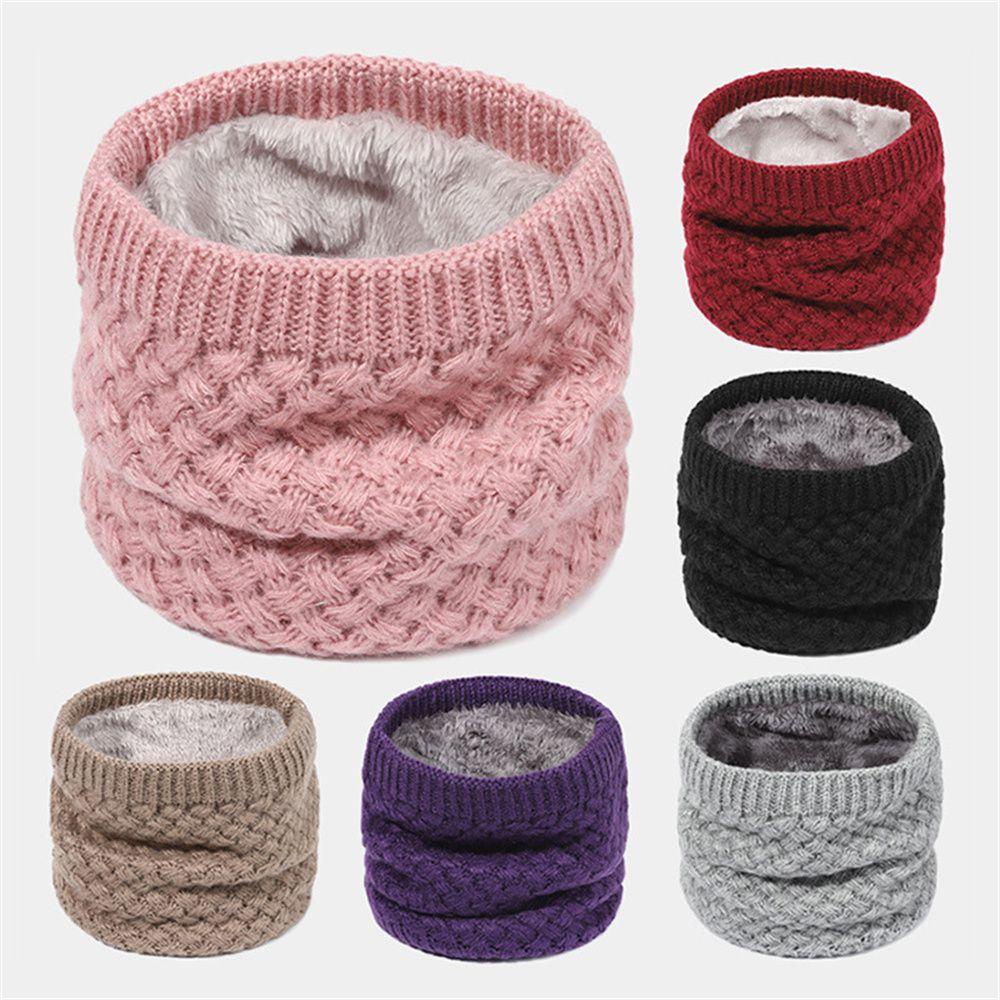 Khăn Choàng Cổ Dệt Kim Giữ Ấm Mùa Đông Cho Nữ