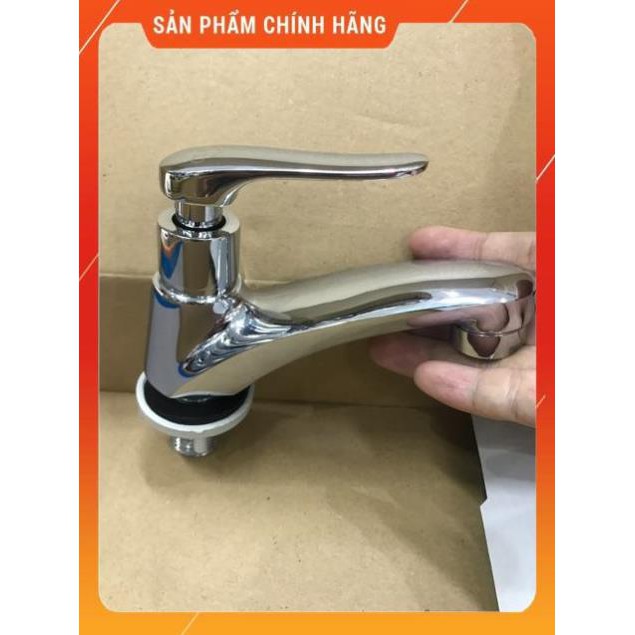 (SALE) Vòi lavabo lạnh , vòi rửa tay lạnh đồng thau cao cấp