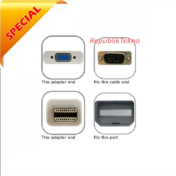 Cáp Chuyển Đổi Mini Display Port Sang Vga | BigBuy360 - bigbuy360.vn