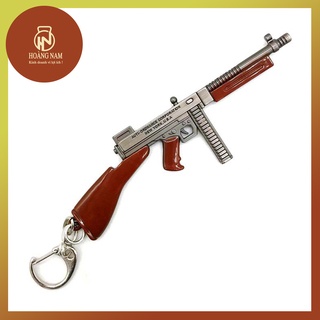 Móc khóa Tommy Gun đồ chơi mô hình nhân vật trong game pubg