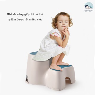Ghế tự lập 2 tầng đa năng cho bé