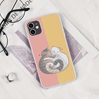 Ốp lưng cute cat love Iphone 6 - Iphone 13 pro max ART20221684