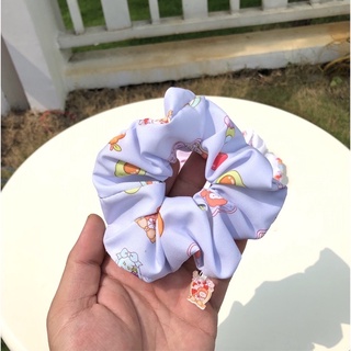 Cột tóc Scrunchies Milk Tea