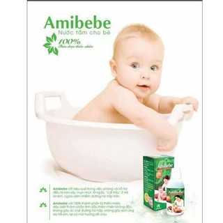 Nước tắm thảo dược Amibebe 250ml
