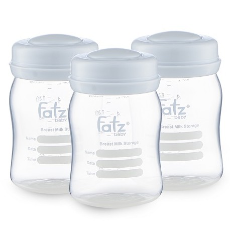 Bộ 3 bình trữ sữa mẹ 150ml FatzBaby FB0120N