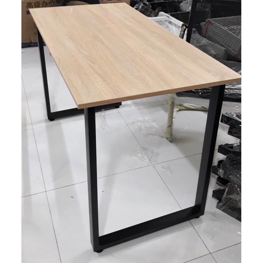 [HCM] Bàn làm việc văn phòng chữ U khung sơn tĩnh điện mặt MDF