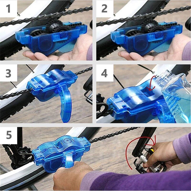 Bộ dụng cụ ROCKBROS làm sạch xích xe đạp bảo vệ siêu nhẹ nhiều công dụng