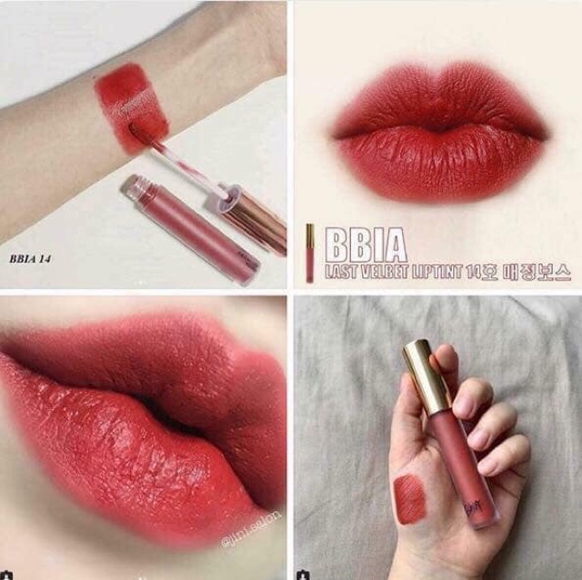 Son BBIA last velvet lip tint ver 3