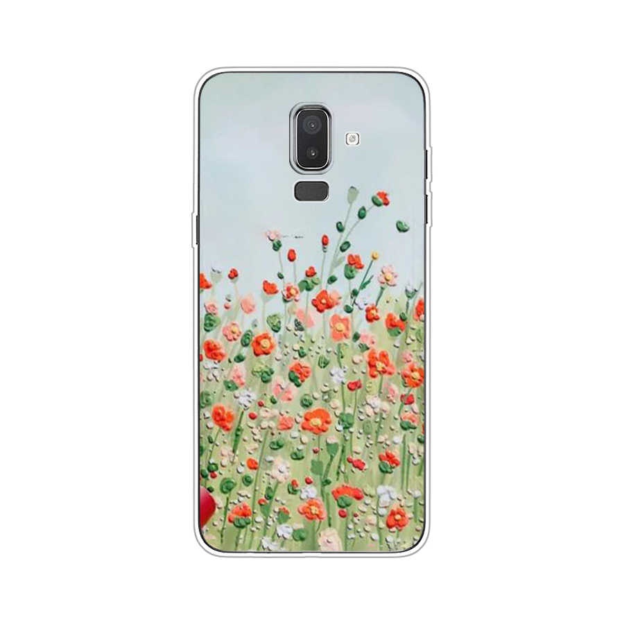 Ốp Điện Thoại TPU Dẻo In Họa Tiết Độc Đáo Thời Trang Cho Samsung Galaxy j7 pro j5 2017 J8 2018 A01