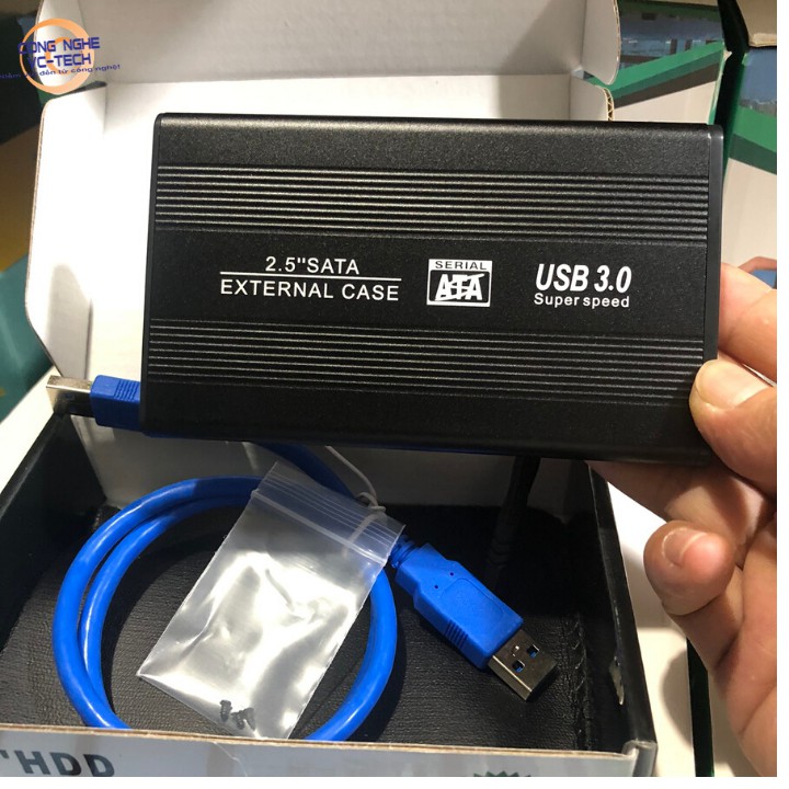 {RẺ VÔ ĐỊCH}Hộp Đựng Ổ Cứng ATA 2.5 Inch Hdd Sata Sang Usb 3.0-CAM KẾT HÀNG CHẤT LƯỢNG | BigBuy360 - bigbuy360.vn