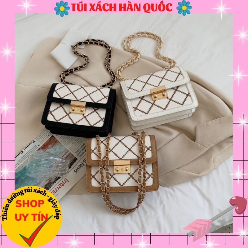 Túi Xách Nữ Kẹp Nách Du Lịch Dự Tiệc Thời Trang Hàn Quốc - HQ 418