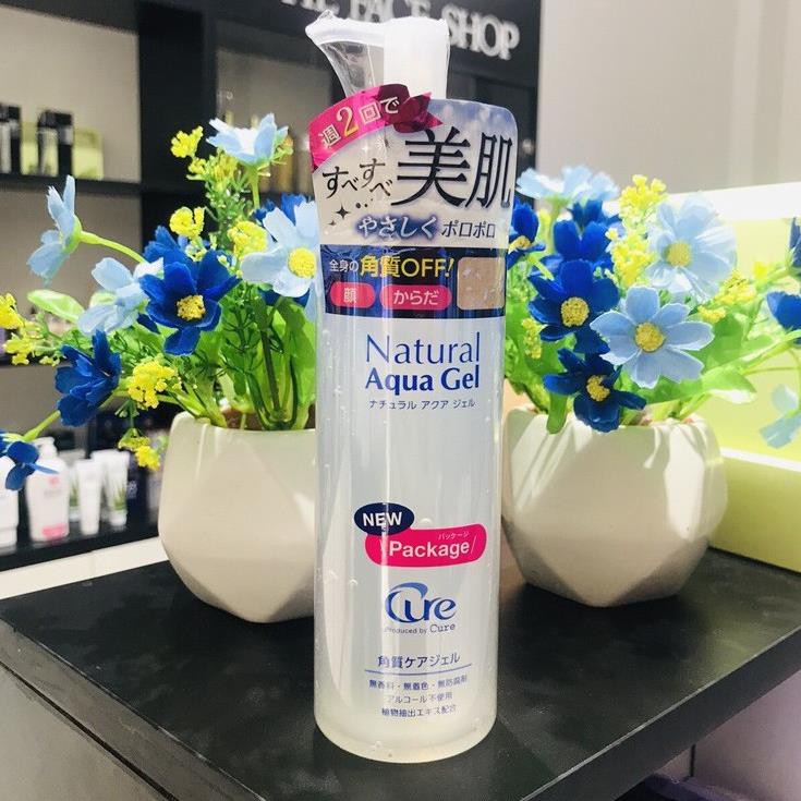 [CHUẨN AUTH] Gel tẩy tế bào chết Cure Natural Aqua 250g