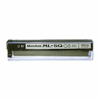 1 hộp 12 ruột chì MonAmi ML-SQ 2B nét 0.5/ 0.7mm
