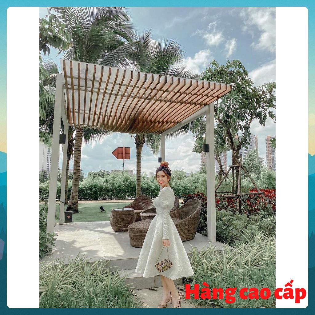 (Hàng cao cấp) Đầm dự tiệc dáng dài chất gấm siêu sang - Rister Dress | BigBuy360 - bigbuy360.vn