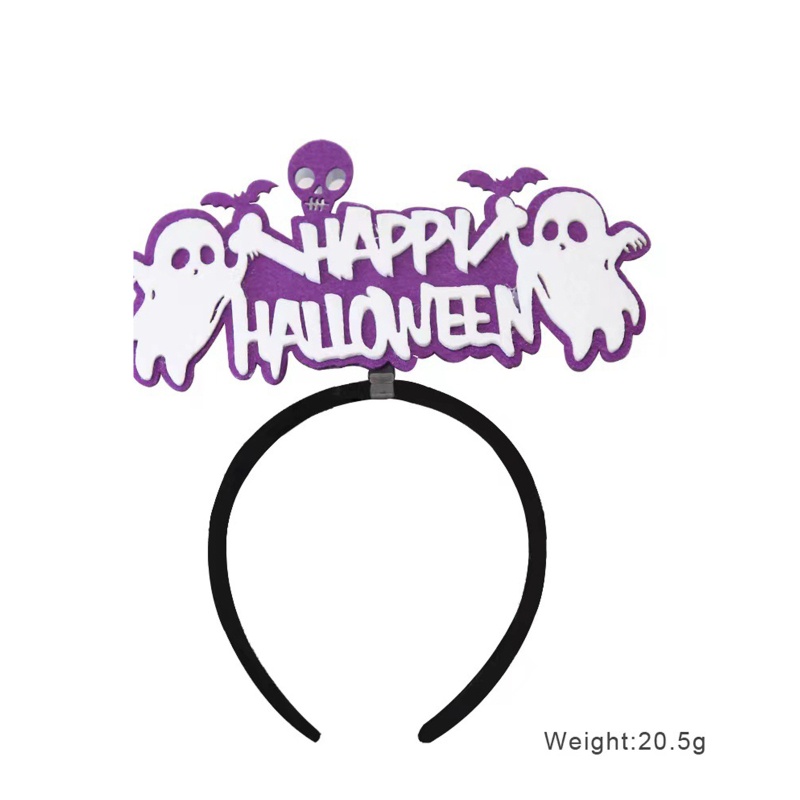 Băng Đô Cài Tóc Nhiều Kiểu Dáng Dùng Hóa Trang Halloween Dễ Thương