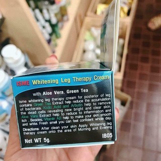 Kem ISME Whitening Leg Therapy thâm mông 5g