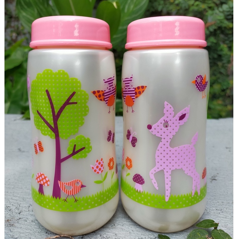 Bình trữ big size đựng sữa mẹ, trữ sữa hiệu NIP cổ rộng tương thích Avent, Spectra 330ml