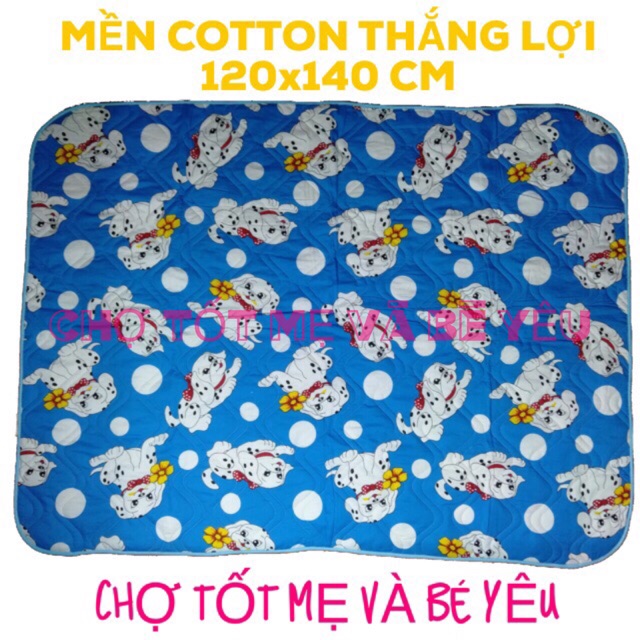 CHĂN/MỀN COTTON THẮNG LỢI KHỔ LỚN 120X140CM