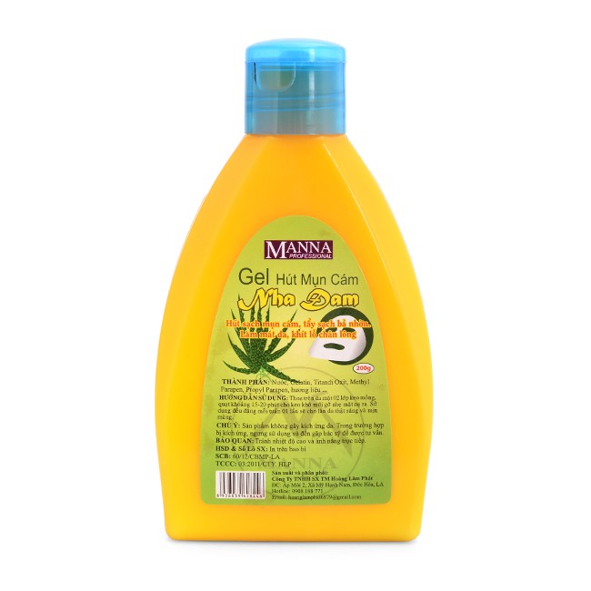 🎀Gel Lột Mụn Cám Manna nha đam 200g