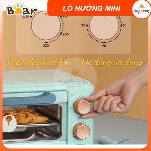 [BẢO HÀNH 6 THÁNG] Lò nướng mini Bear chính hãng dung tích 11L