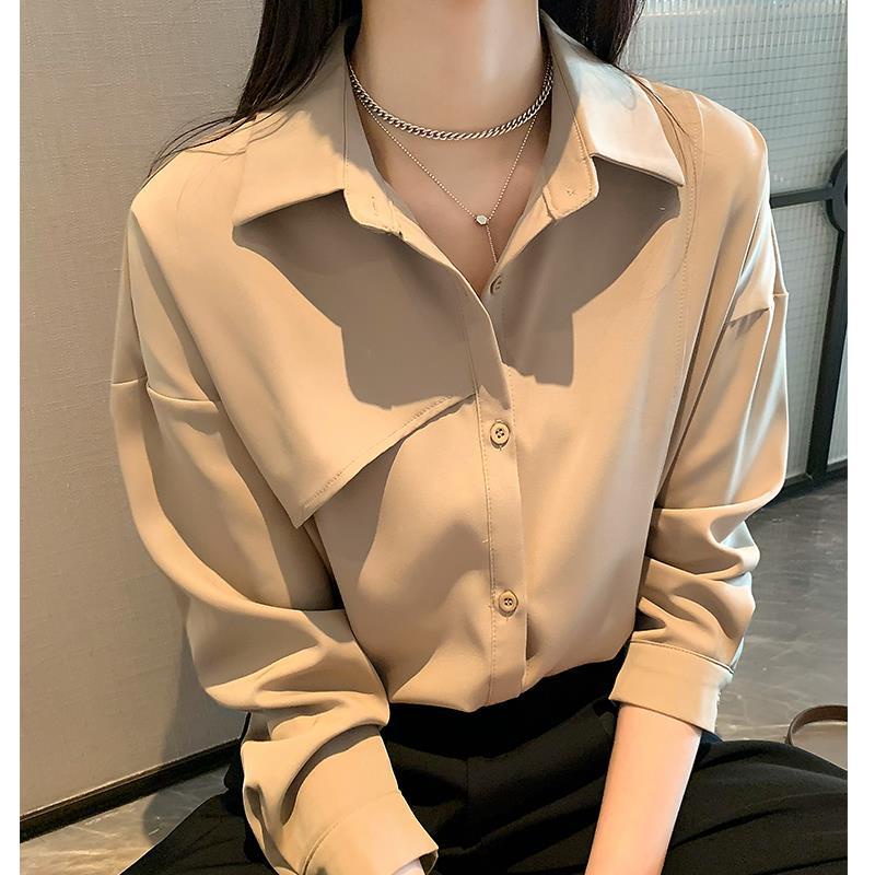 Áo Sơ Mi Dáng Rộng Thời Trang Pháp Sành Điệu