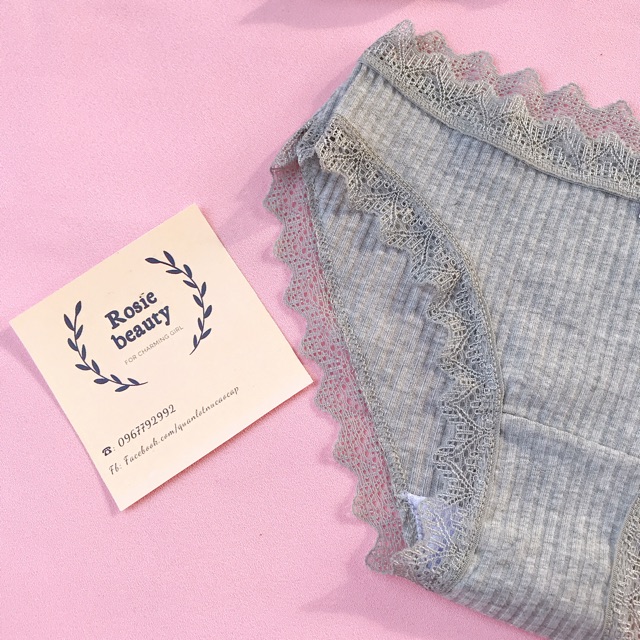[CÓ SIZE XL Quần lót nữ, quần cotton tăm nâng mông kháng khuẩn QC/10 | BigBuy360 - bigbuy360.vn