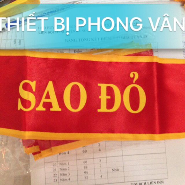 Combo mua băng sao đỏ đeo tay