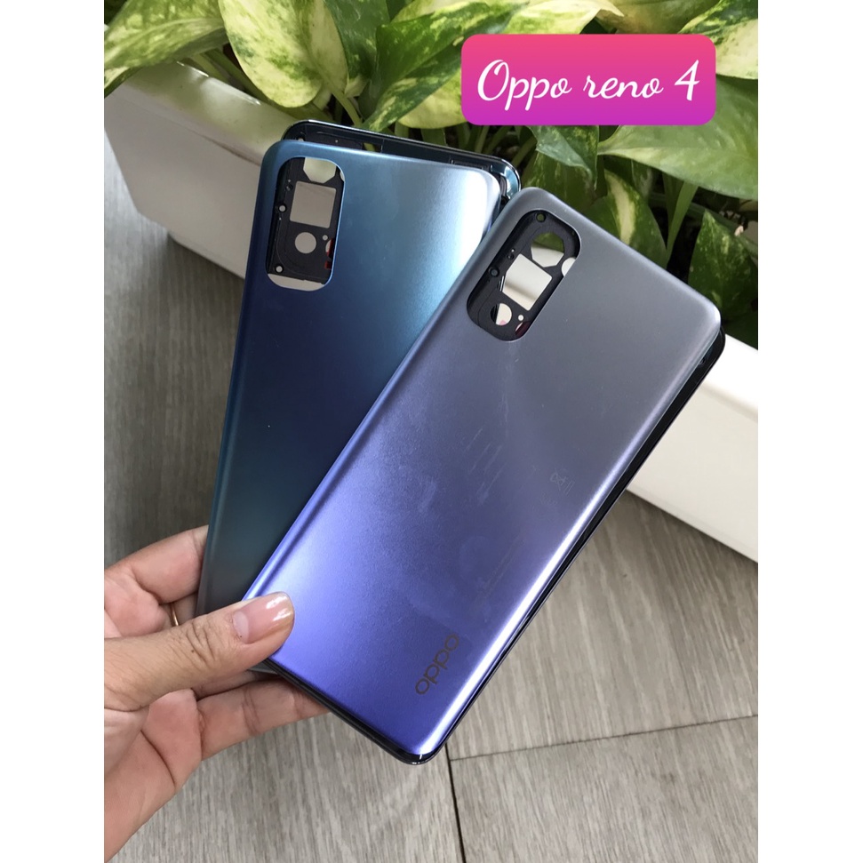 Nắp lưng + sườn máy Oppo Reno 4