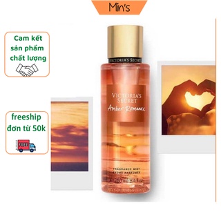 Xịt Thơm Body Mist Victoria’s Secret - Xịt Toàn Thân Amber Romance 250ml