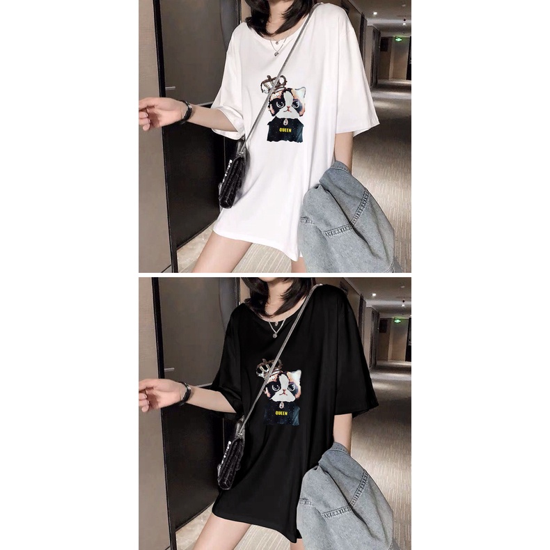 Áo Thun HIIXIIVI Nữ Tay Ngắn 100% Cotton Phong Cách Hàn Quốc 2021