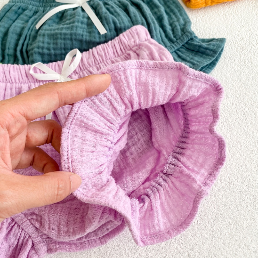 Bộ Đồ Hai Dây Bằng Vải Lanh cotton Thoáng Khí Màu Sắc Ngọt Ngào Thời Trang Mùa Hè Cho