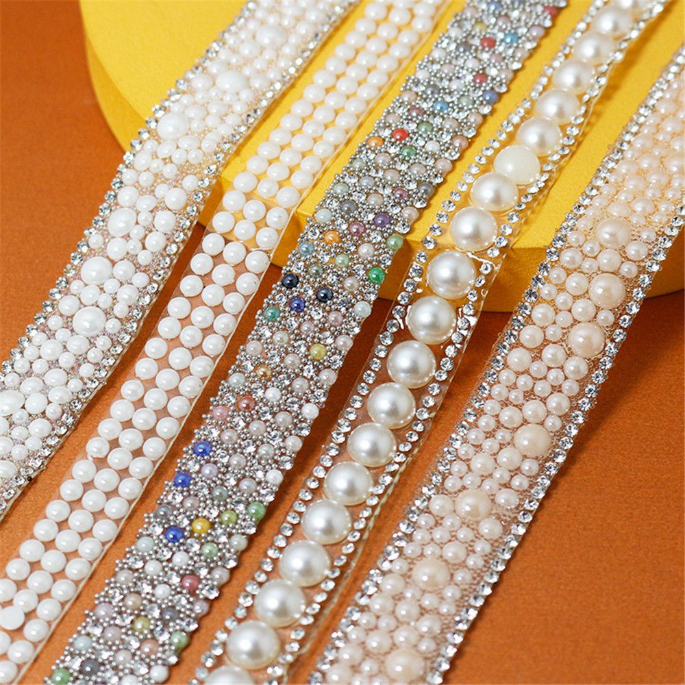 Dây chuỗi hạt trang trí quần áo đa dụng 1 yard