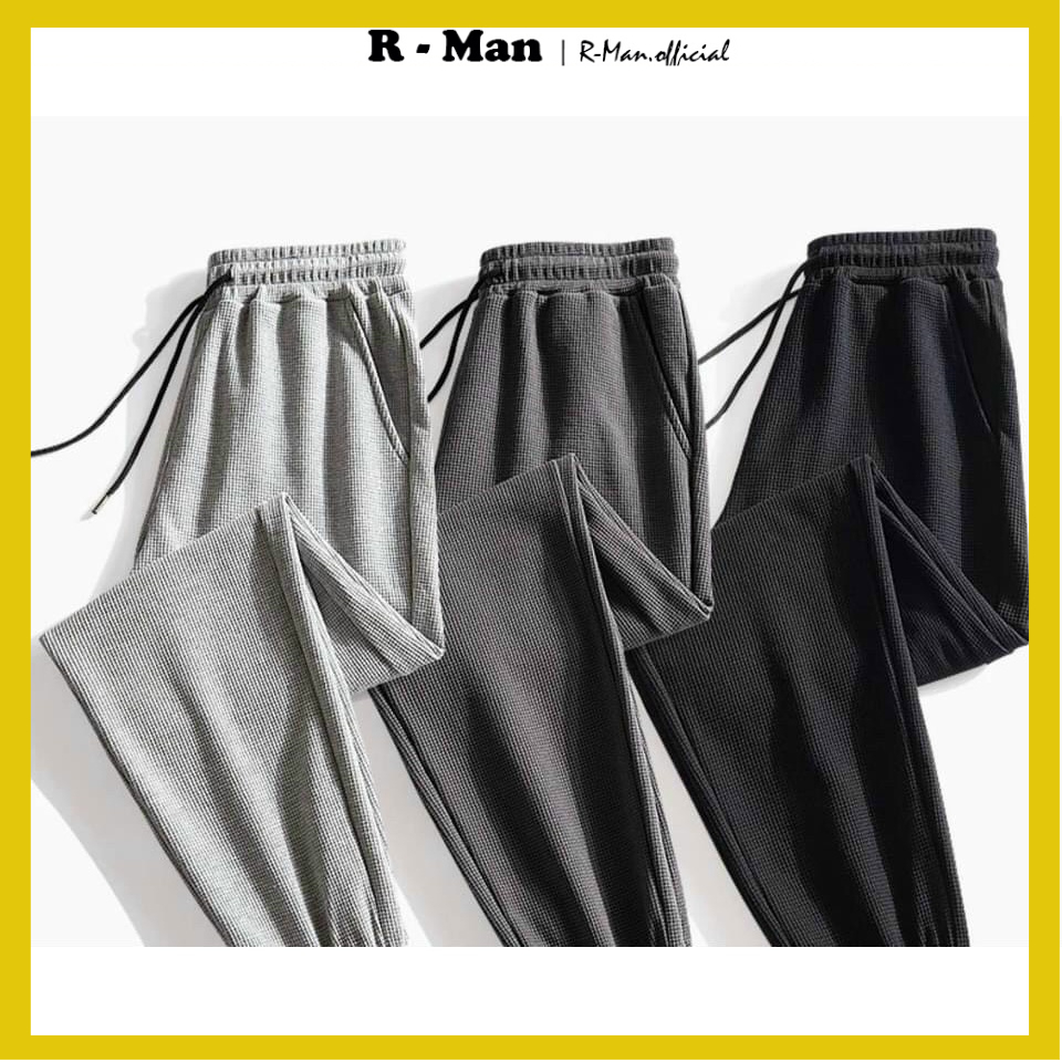 Quần Jogger nam nữ thể thao chất xốp, Quần thể thao phong cách trẻ trung - RMAN | BigBuy360 - bigbuy360.vn