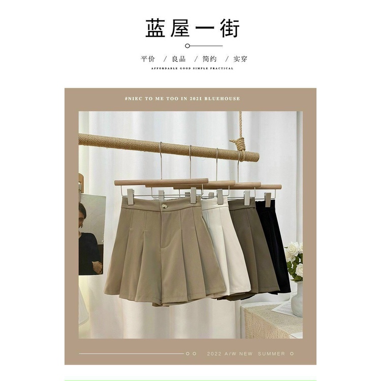 Quần short lửng ống rộng cạp cap chất RUBY cao cấp-mã 306