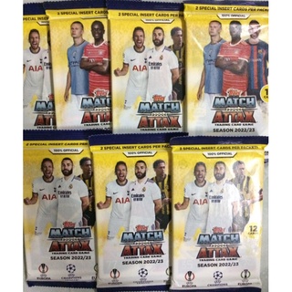 Gói thẻ cầu thủ match attax 22/23