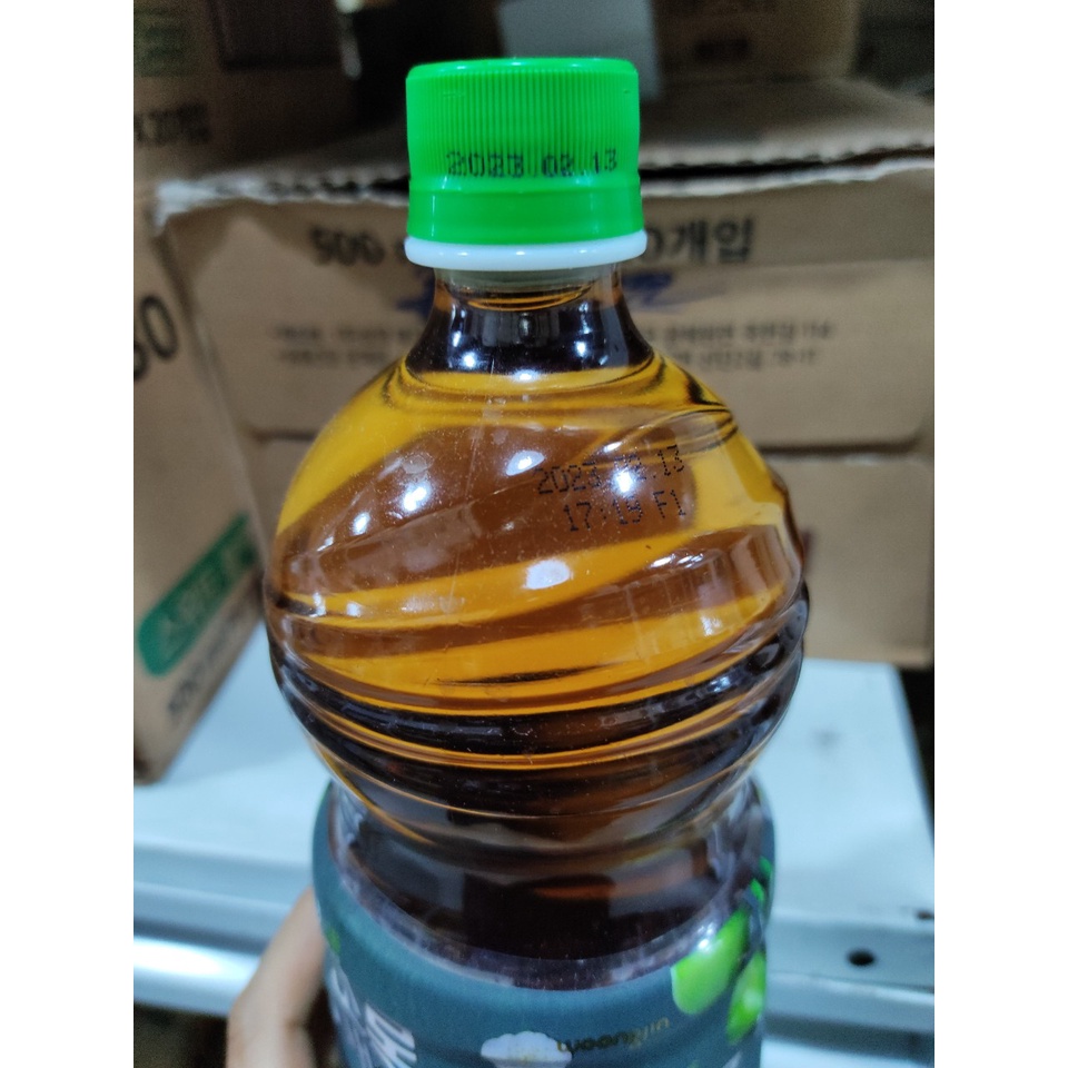 Nước mơ Hàn Quốc 1.5l, nước mơ uống liền hàn quốc 1,5l - 초록매실