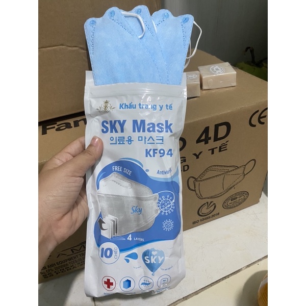 combo 100 cái khẩu trang kf94