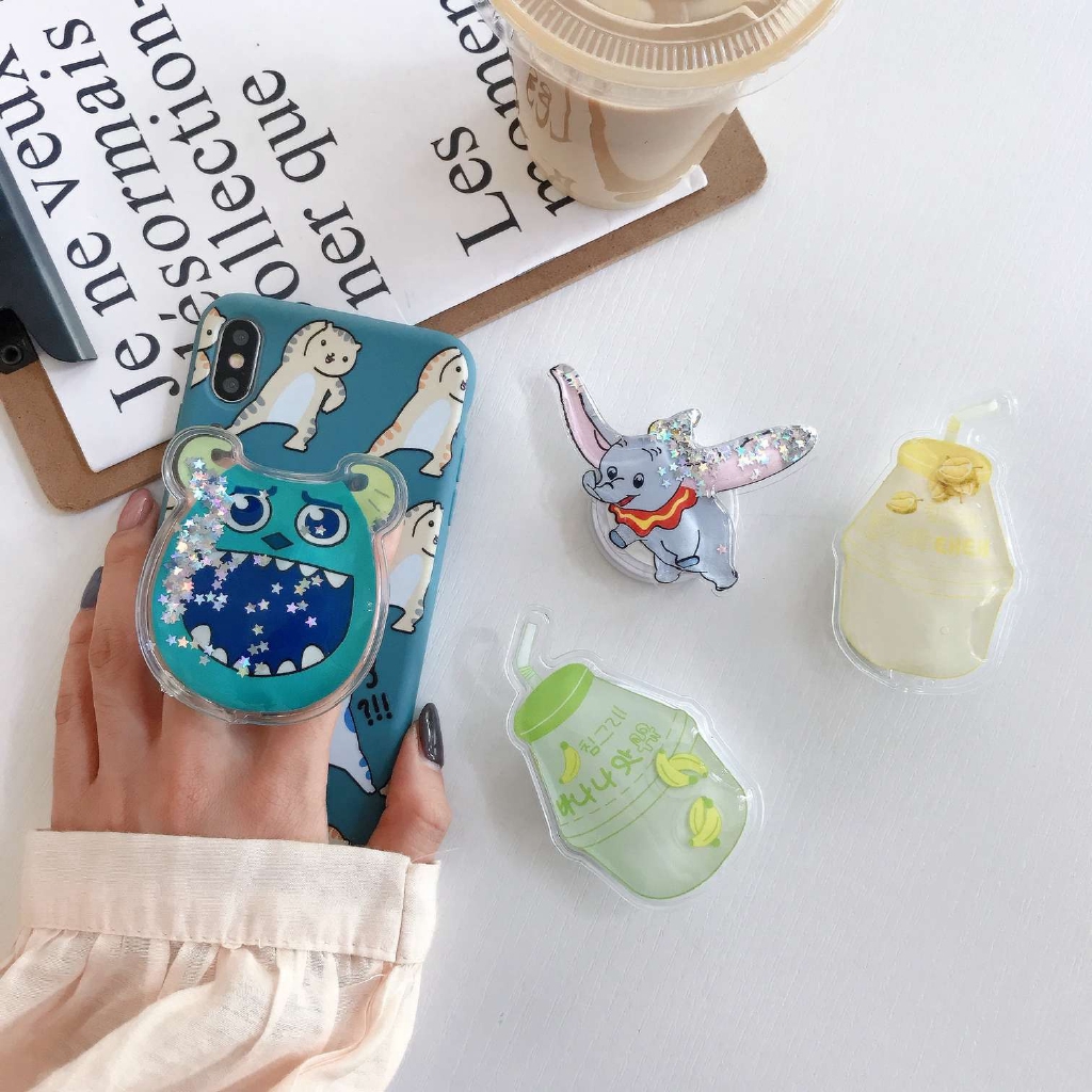 Giá đỡ điện thoại hình trái dâu tây xinh xắn